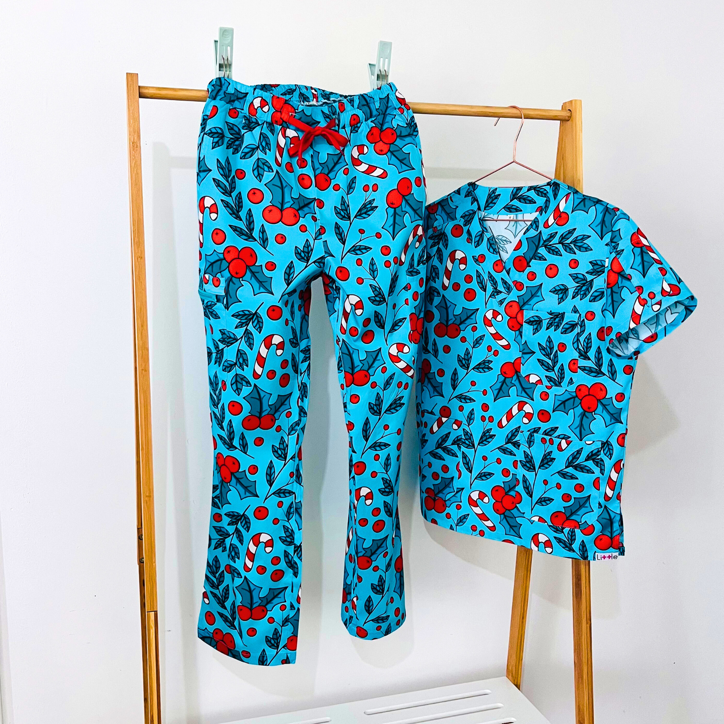 Mistletoe Matching Scrub Pants RESTOCK PRESALE