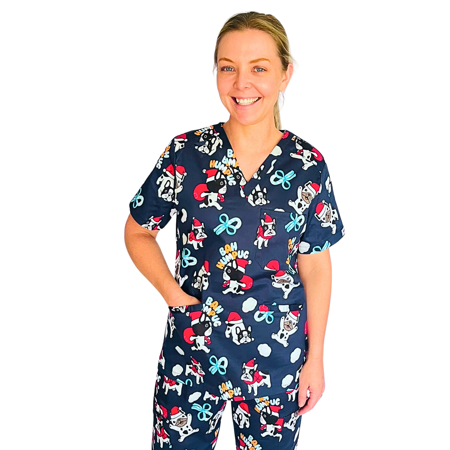 Bah HumPug Scrub Set