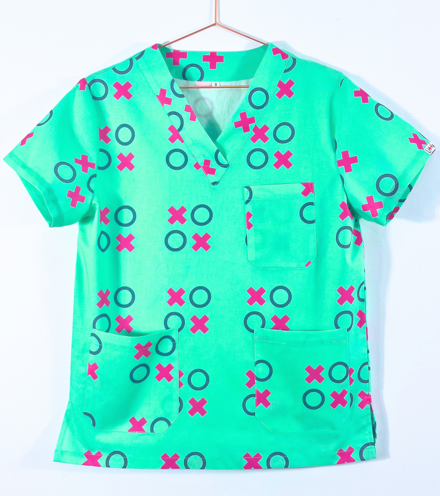 Noughts & Crosses Cotton Fun Scrub