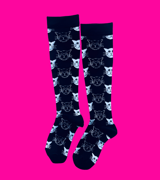 Happy Cat Compression Socks