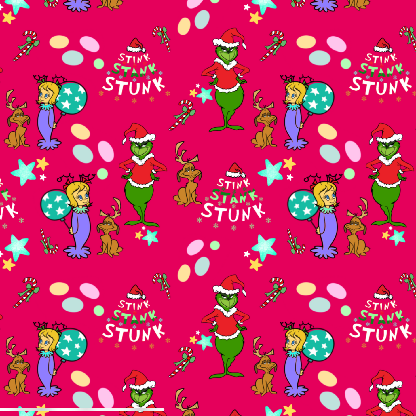 Stink Stank Stunk Scrub Top