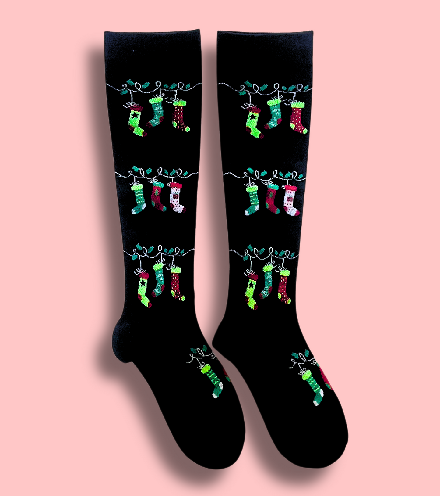 Xmas Socks Compression Socks