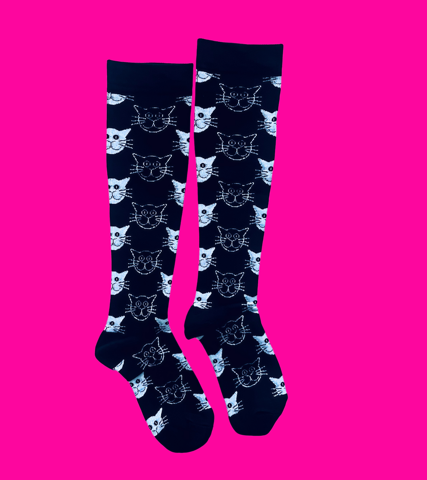 Happy Cat Compression Socks