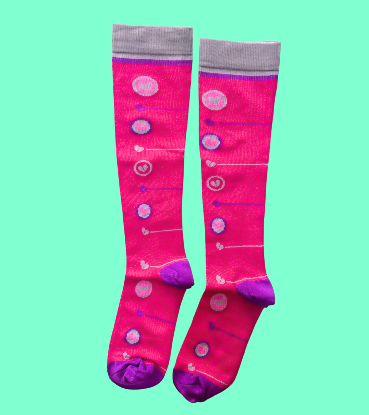 Little Hearts Compression Socks