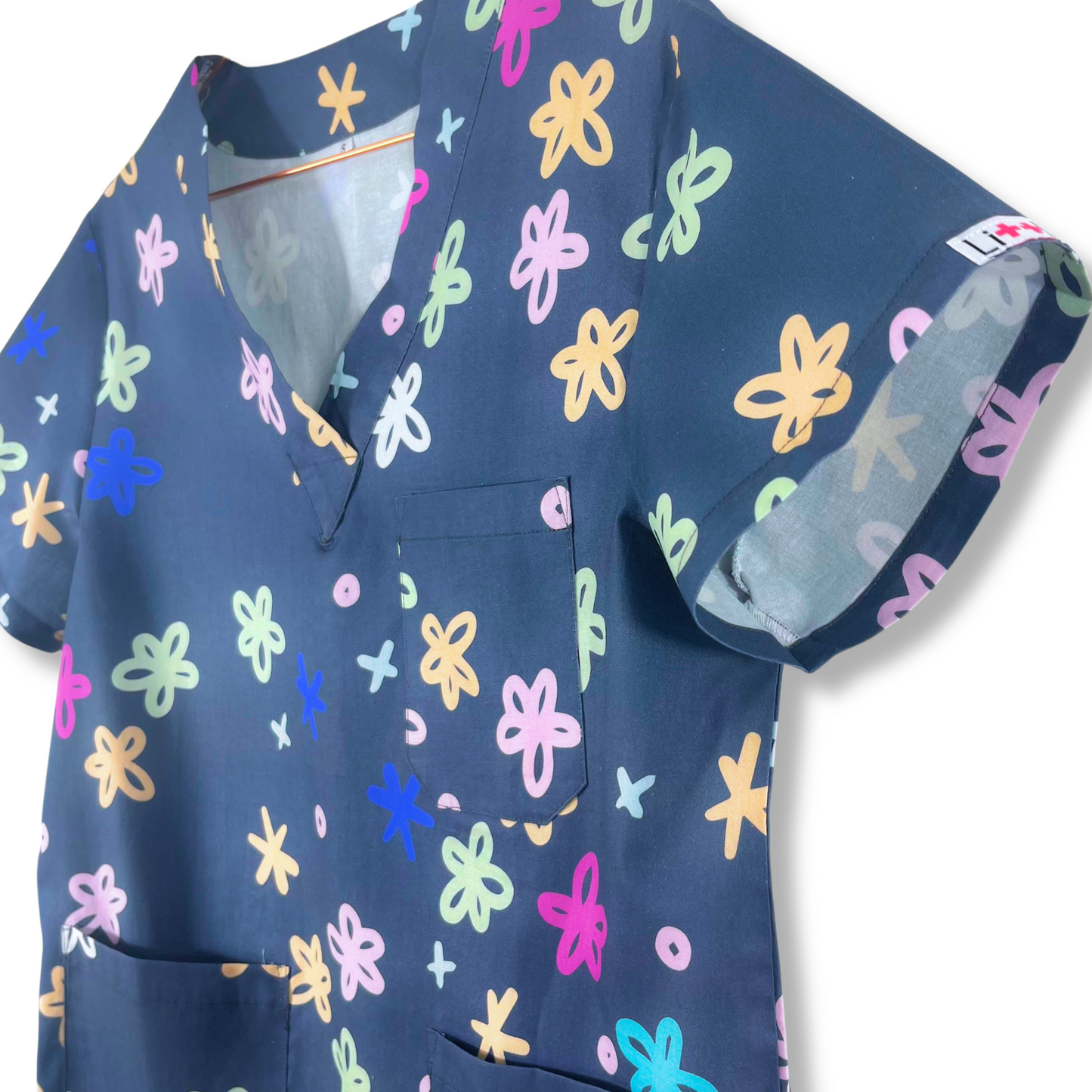 Night Sky Cotton Fun Scrub