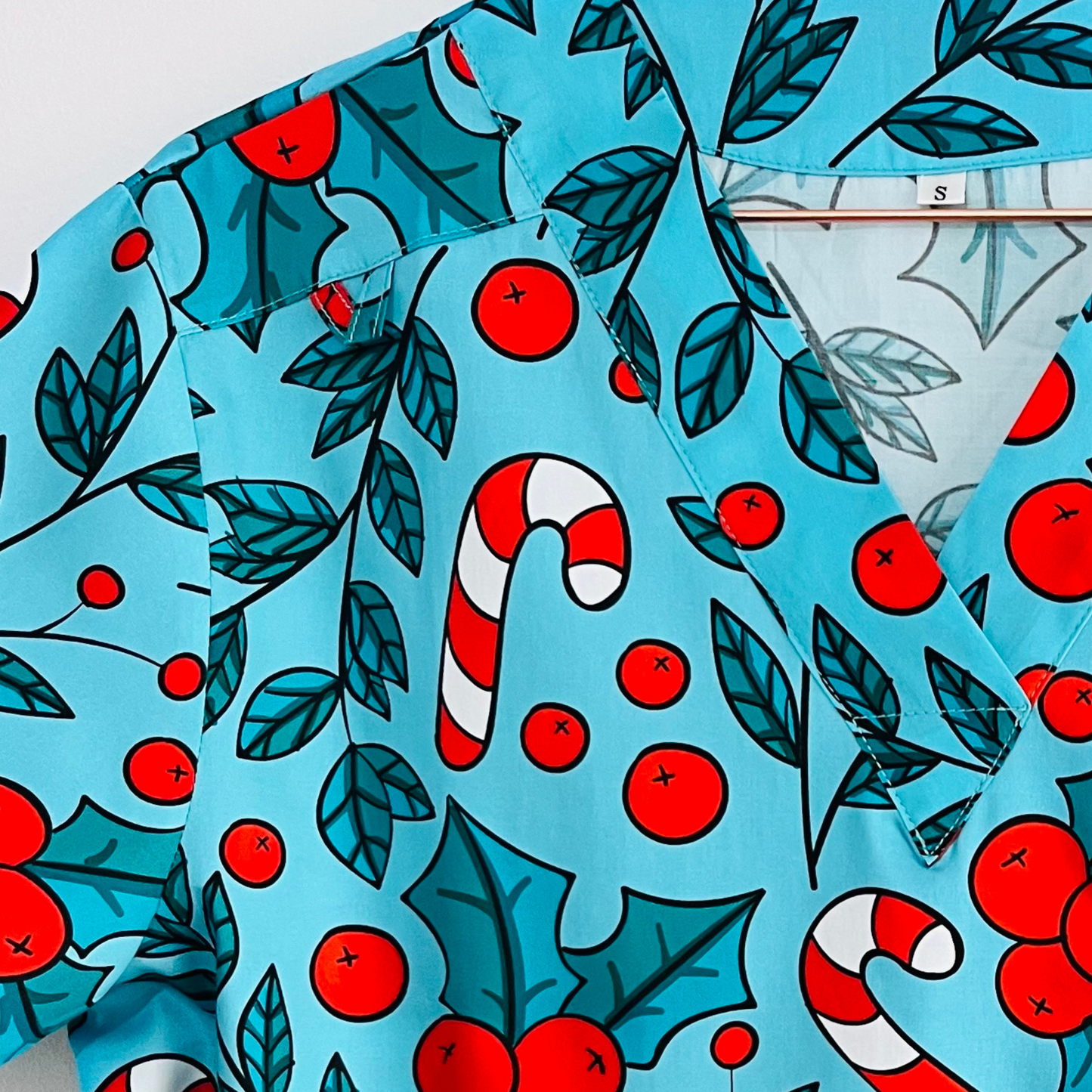 Mistletoe Scrub Top RESTOCK PRESALE