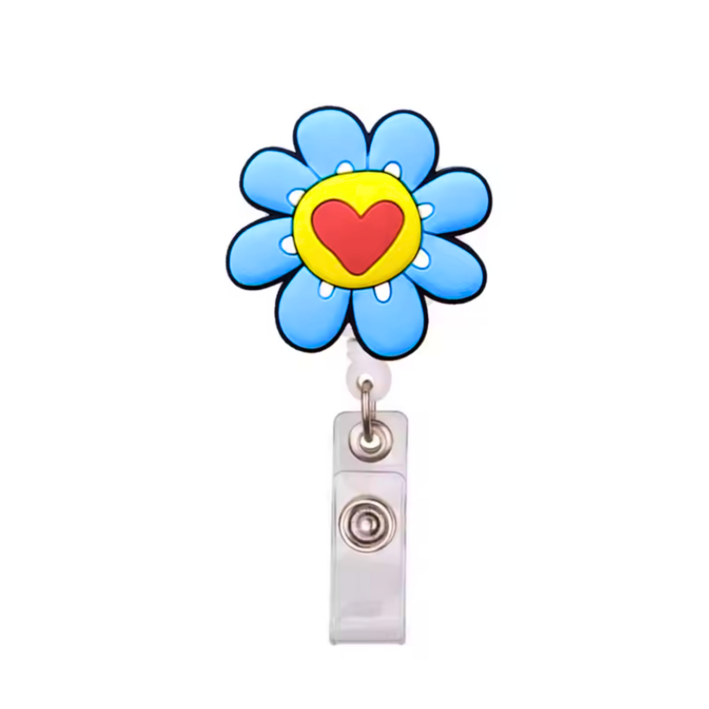 Flower Power Badge Reel