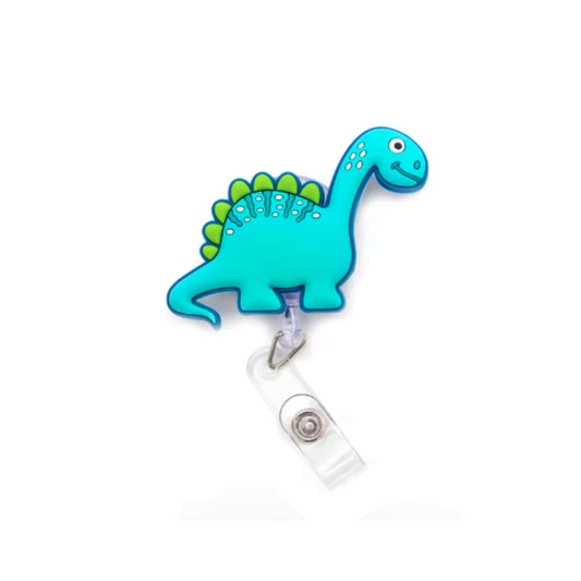 Stegosaurus ID Badge Reel