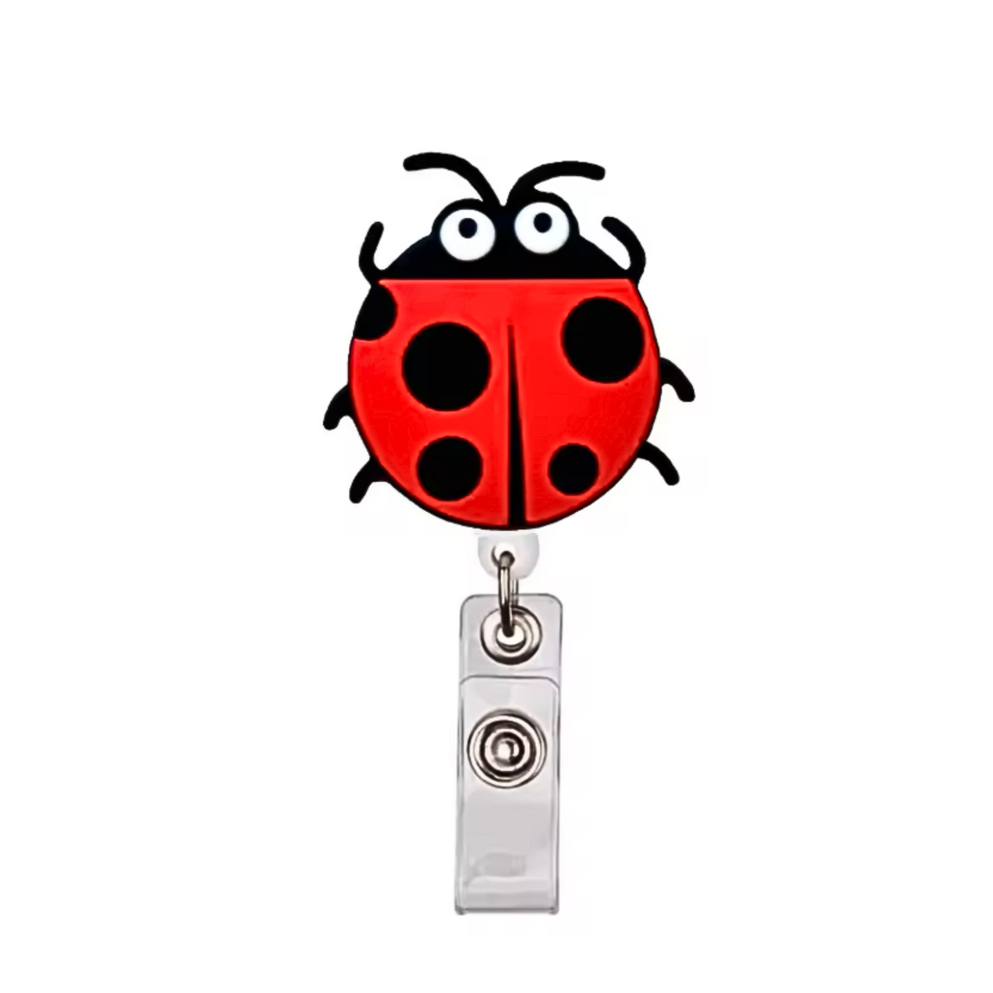 Ladybug Badge Reel