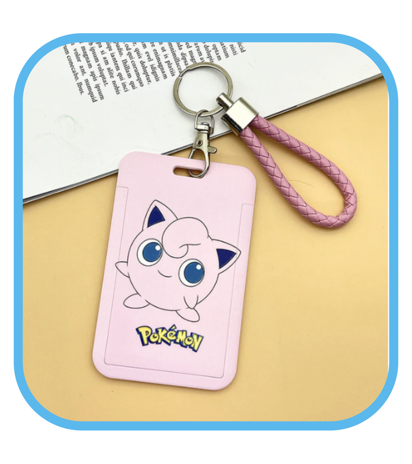 Pokemon Pink Key ring & strap