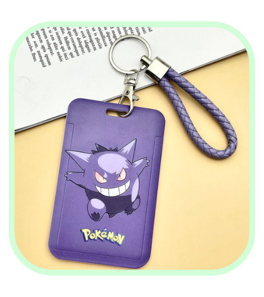 Pokemon Purple ID Card Holder